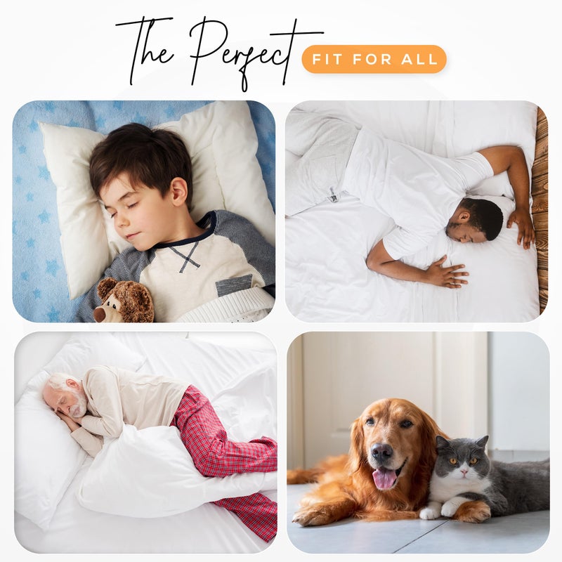 Utopia Bedding Washable Underpads 34" x 52" (Pack of 4), Waterproof Reusable Heavy Absorbency Incontinence Bed Pads for Adults, Kids, Elderly and Pets, Bedwetting Pads for Sofa and Couch (White) - Image 2